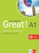 Cover-Bild zum Titel 'Great! A1, 2nd edition. Trainingsbuch + Audios online' von ''