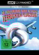 Cover-Bild zum Titel 'Die unglaubliche Reise in einem verrückten Flugzeug - 4K UHD' von 'Jim Abrahams, David Zucker, Jerry Zucker, Hall Bartlett, John C. Champion'