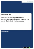 Cover-Bild zum Titel 'Energieeffizienz in Rechenzentren. Green-IT und Maßnahmen zur Optimierung sowie Einblicke in die Umsetzung' von 'Christopher Lutz'