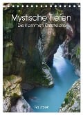 Mystische Tiefen - Die Klammen Österreichs (Tischkalender 2024 DIN A5 hoch), CALVENDO Monatskalender - Pia Steen