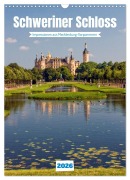 Cover-Bild zum Titel 'Schweriner Schloss - Impressionen aus Mecklenburg-Vorpommern (Wandkalender 2026 DIN A3 hoch), CALVENDO Monatskalender' von 'Holger Felix'