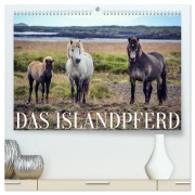 Das Islandpferd (hochwertiger Premium Wandkalender 2025 DIN A2 quer), Kunstdruck in Hochglanz - Hannah Krämer