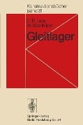 Gleitlager - W. Steinhilper, O. R. Lang