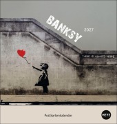 Cover-Bild zum Titel 'Banksy Postkartenkalender 2027' von ''