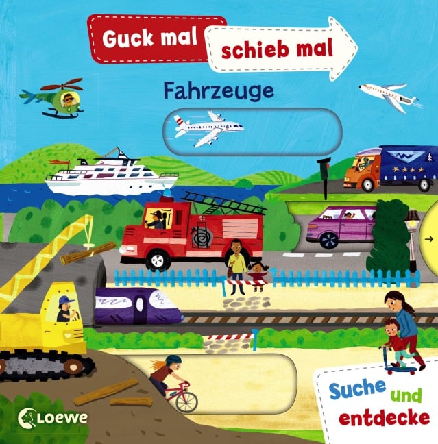 Guck mal, schieb mal! Suche und entdecke - Fahrzeuge - 