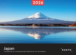 Japan - KUNTH Tischkalender 2026 - 