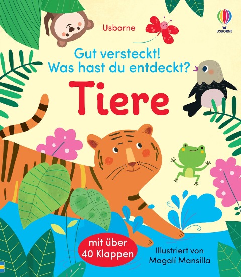 Gut versteckt! Was hast du entdeckt? Tiere - 