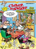Cover-Bild zum Titel 'Clever und Smart Sonderband 9: Frau Bakterius höllischer Haushalt' von 'Francisco Ibáñez'