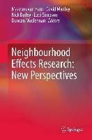 Neighbourhood Effects Research: New Perspectives - 