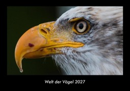 Cover-Bild zum Titel 'Welt der Vögel 2027 Fotokalender DIN A3' von 'Tobias Schmitt, Kevin Heber'