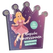 Cover-Bild zum Titel 'Stickerbuch: Anziehpuppen zum Stickern. Magische Prinzessinnen' von 'Mai Linh Nguyen'