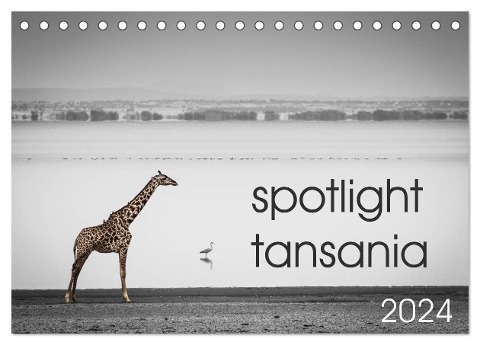 spotlight tansania (Tischkalender 2024 DIN A5 quer), CALVENDO Monatskalender - Carsten Und Stefanie Krueger