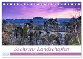 Sachsens Landschaften (Tischkalender 2025 DIN A5 quer), CALVENDO Monatskalender - Mario Koch Fotografie
