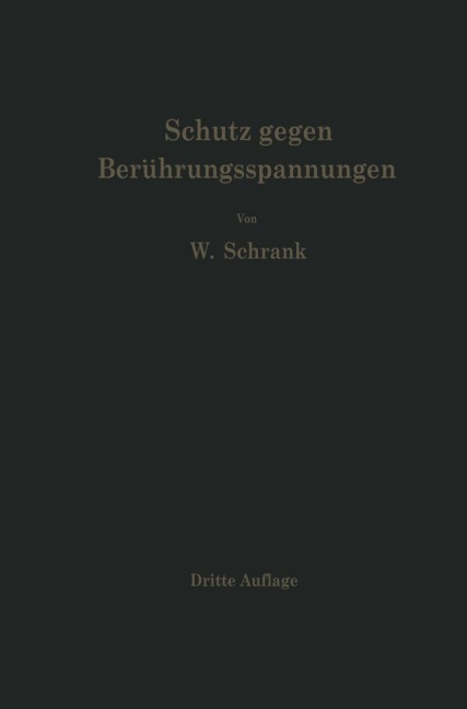 Schutz gegen Berührungsspannungen - Wilhelm Schrank