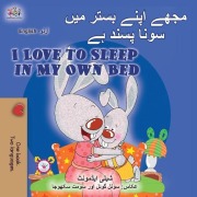 Cover-Bild zum Titel 'I Love to Sleep in My Own Bed (Urdu English Bilingual Children's Book)' von 'Shelley Admont, Kidkiddos Books'