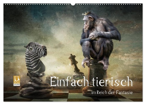 Einfach tierisch im Reich der Fantasie (Wandkalender 2024 DIN A2 quer), CALVENDO Monatskalender - Brigitte Kuckenberg-Wagner