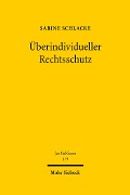 Überindividueller Rechtsschutz - Sabine Schlacke