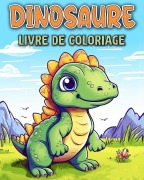Cover-Bild zum Titel 'Dinosaure Livre de Coloriage' von 'Hannah Schöning Bb'