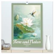 Cover-Bild zum Titel 'Tiere und Natur - Asienstil (hochwertiger Premium Wandkalender 2026 DIN A2 hoch), Kunstdruck in Hochglanz' von 'Liselotte Brunner-Klaus'