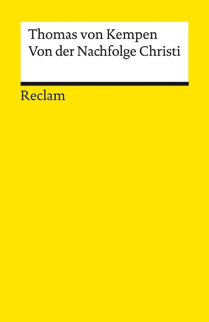Von der Nachfolge Christi - Thomas Von Kempen