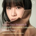 Cover-Bild zum Titel 'Vivaldi Four Seasons & Locatelli HarmonicLabyrinth' von 'Chloe/Singapore Symphony Orchestra Chua'