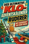 Cover-Bild zum Titel 'Der ultimative Klo-Adventskalender für Ruderer' von 'Florian Hartmann'