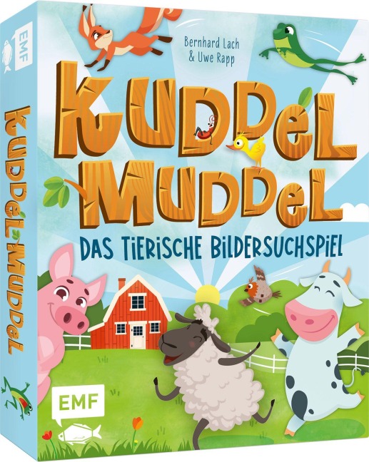 Kartenspiel: Kuddelmuddel - Das tierische Bildersuchspiel ab 5 Jahren - Uwe Rapp, Bernhard Lach