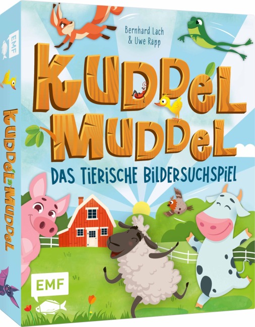 Kartenspiel: Kuddelmuddel - Das tierische Bildersuchspiel ab 5 Jahren - Uwe Rapp, Bernhard Lach