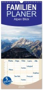 Cover-Bild zum Titel 'Familienplaner 2026 - Alpen Blick mit 5 Spalten (Wandkalender, 21 x 45 cm) CALVENDO' von 'Miriam Schwarzfischer'