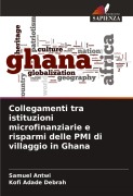 Cover-Bild zum Titel 'Collegamenti tra istituzioni microfinanziarie e risparmi delle PMI di villaggio in Ghana' von 'Samuel Antwi, Kofi Adade Debrah'