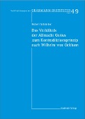 Cover-Bild zum Titel 'Das Verhältnis der Allmacht Gottes zum Kontradiktionsprinzip nach Wilhelm von Ockham' von 'Hubert Schröcker'