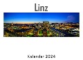 Linz (Wandkalender 2024, Kalender DIN A4 quer, Monatskalender im Querformat mit Kalendarium, Das perfekte Geschenk) - Anna Müller