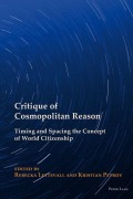Cover-Bild zum Titel 'Critique of Cosmopolitan Reason' von ''