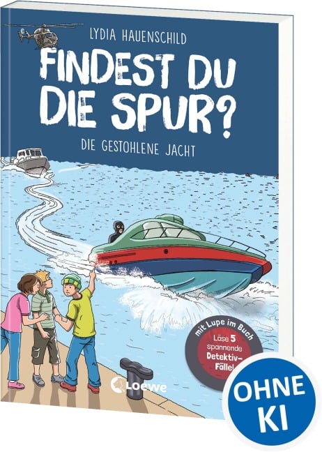 Findest du die Spur? - Die gestohlene Jacht - Lydia Hauenschild