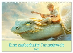 Cover-Bild zum Titel 'Eine zauberhafte Fantasiewelt (Wandkalender 2026 DIN A3 quer), CALVENDO Monatskalender' von 'Liselotte Brunner-Klaus'