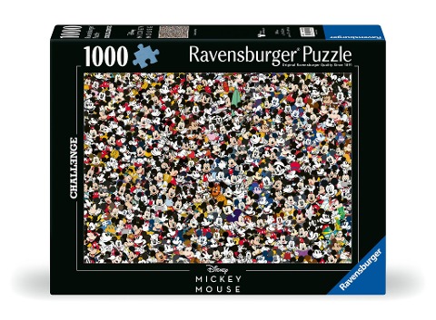 Erwachsenenpuzzle 1000 Teile - Disney Micky Maus - Challenge - 