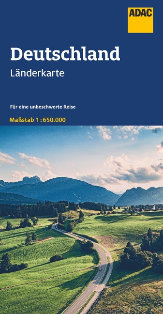 ADAC Länderkarte Deutschland 1:650.000 - 