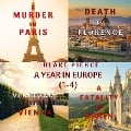 Cover-Bild zum Titel 'A Year in Europe Cozy Mystery Bundle: A Murder in Paris (#1), Death in Florence (#2), Vengeance in Vienna (#3), and A Fatality in Spain (#4)' von 'Blake Pierce'