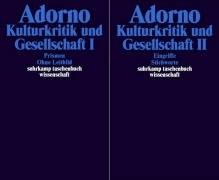 Cover-Bild zum Titel 'Gesammelte Schriften in 20 Bänden' von 'Theodor W. Adorno'