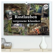 Cover-Bild zum Titel 'Rostlauben - vergessene Klassiker (hochwertiger Premium Wandkalender 2026 DIN A2 quer), Kunstdruck in Hochglanz' von 'Carina Buchspies'