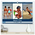Beach Kids - Strand-Kinder in Kuba (hochwertiger Premium Wandkalender 2025 DIN A2 quer), Kunstdruck in Hochglanz - Henning von Löwis of Menar