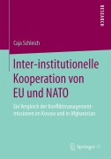 Cover-Bild zum Titel 'Inter-institutionelle Kooperation von EU und NATO' von 'Caja Schleich'