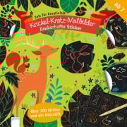 Cover-Bild zum Titel 'Krickel-Kratz-Malbilder. Zauberhafte Sticker' von ''