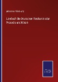 Cover-Bild zum Titel 'Lehrbuch der Deutschen Verskunst oder Prosodie und Metrik' von 'Johannes Minckwitz'