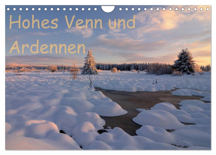 Hohes Venn und Ardennen (Wandkalender 2026 DIN A4 quer), CALVENDO Monatskalender - Rolf Schnepp