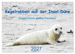 Cover-Bild zum Titel 'Kegelrobben auf der Insel Düne (Wandkalender 2027 DIN A2 quer), CALVENDO Monatskalender' von 'N. Wilhelm'