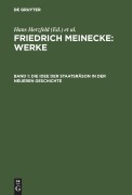 Cover-Bild zum Titel 'Die Idee der Staatsräson in der neueren Geschichte' von 'Friedrich Meinecke'
