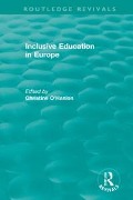 Cover-Bild zum Titel 'Inclusive Education in Europe' von ''