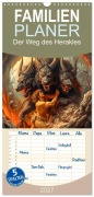 Cover-Bild zum Titel 'Familienplaner 2027 - Der Weg des Herakles mit 5 Spalten (Wandkalender, 21 x 45 cm) CALVENDO' von 'Pixs:Sell'