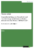 Cover-Bild zum Titel 'Gegenüberstellung von Metaphysik und verschwörungstheoretischem Denken anhand von Dan Browns "DaVinci Code"' von 'Thomas Laschyk'